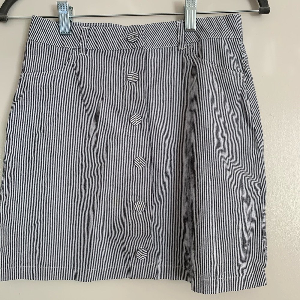 S Striped forever 21 skirt